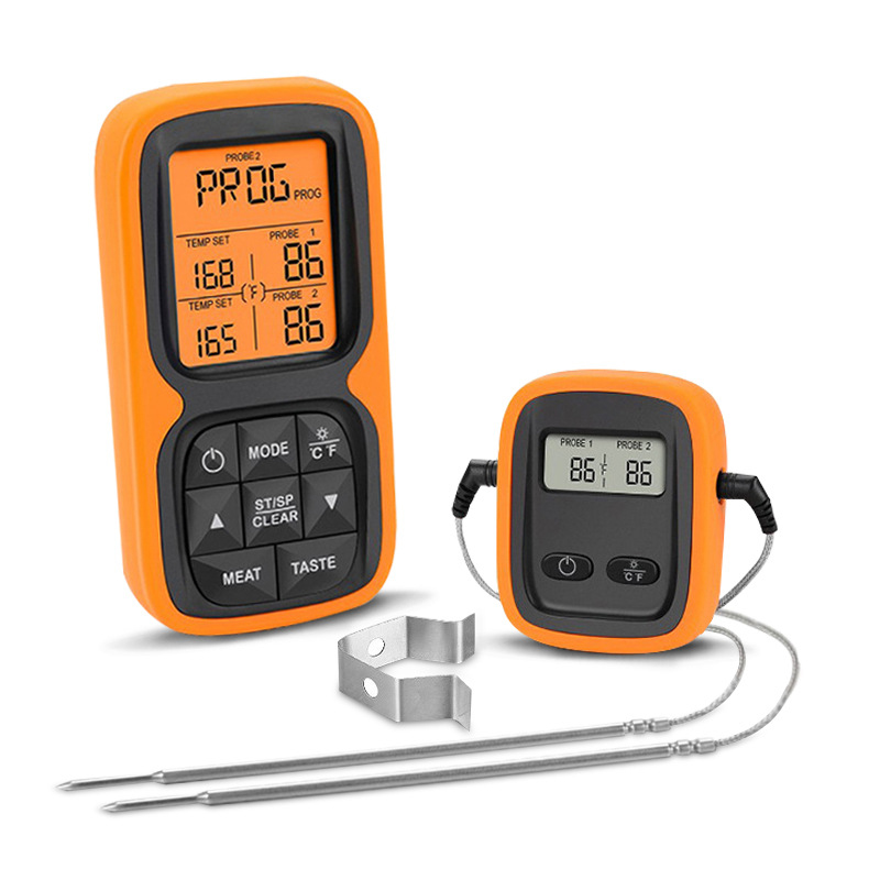 Meat Thermometer Camp - Neues kabelloses digitales Lebensmittel-Küchenthermometer mit zwei