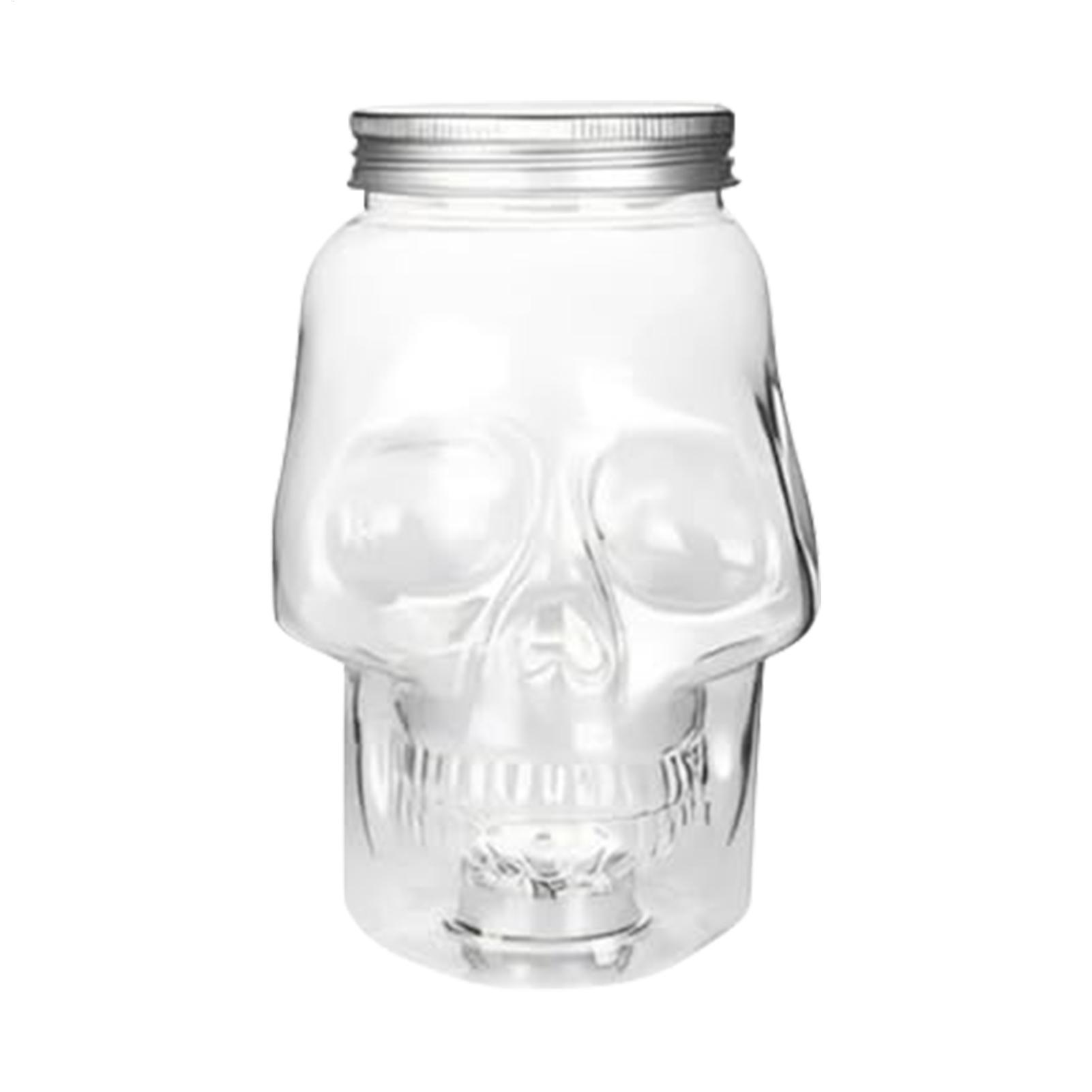 Camping Cooking Kids - 500ml/800ml Totenkopf-Gläser Wiederverwendbare Gruselige Deko mit