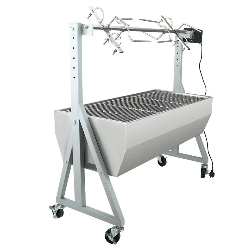 Camping Cooking Materials - Grillständer Camping Edelstahl Holzofen Faltbarer Naturwander-Grill