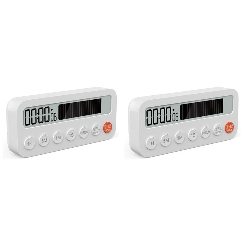 Camping Cooking Kids - PORK-2X Digitaler Küchentimer, magnetischer Küchentimer, Uhr,