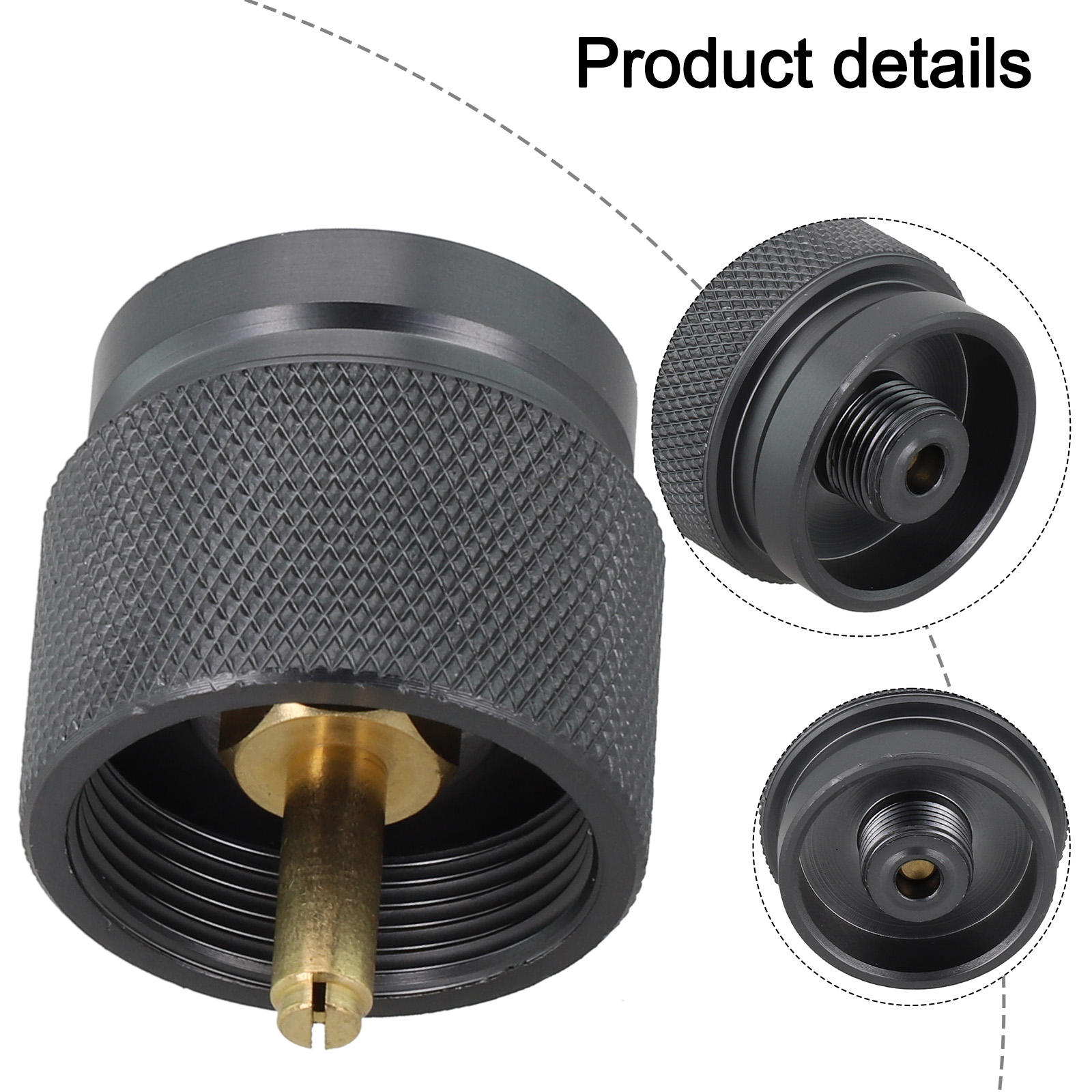 Camping Cooking Materials - Adapter für Outdoor-Kochgeräte, Brenner-Umwandlungskopf, Camping-Aktivitäten, Material