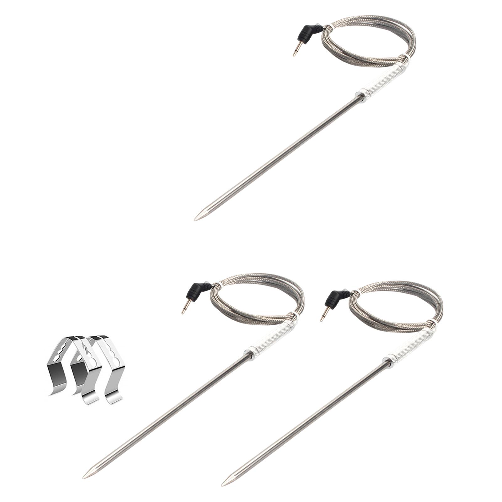 Meat Thermometer Camp - Fleischtemperaturfühler Camping BBQ Beef Wasserdichter Umgebungstemperaturfühler