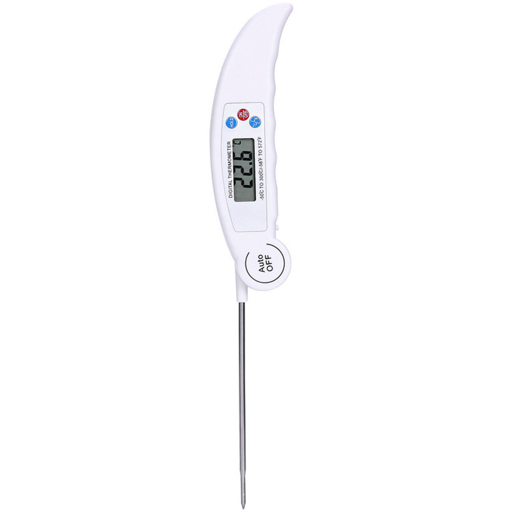 Meat Thermometer Camp - Faltbares Digitales Küchenthermometer BBQ-Fleischthermometer Lebensmitteltemperaturmesser für