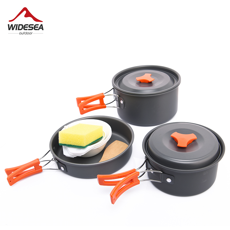 Camping Cooking Roll - Widesea Camping Outdoor Kochgeschirr Set Geschirr