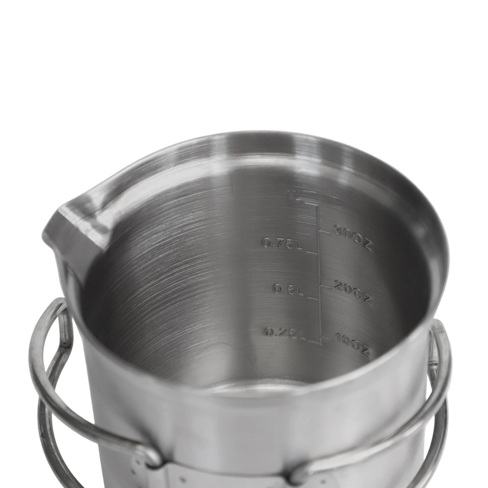 Camping Cooking Materials - Camping-Kochgeschirr, tragbarer Brennholzofen, integrierte Messskala, vielseitige