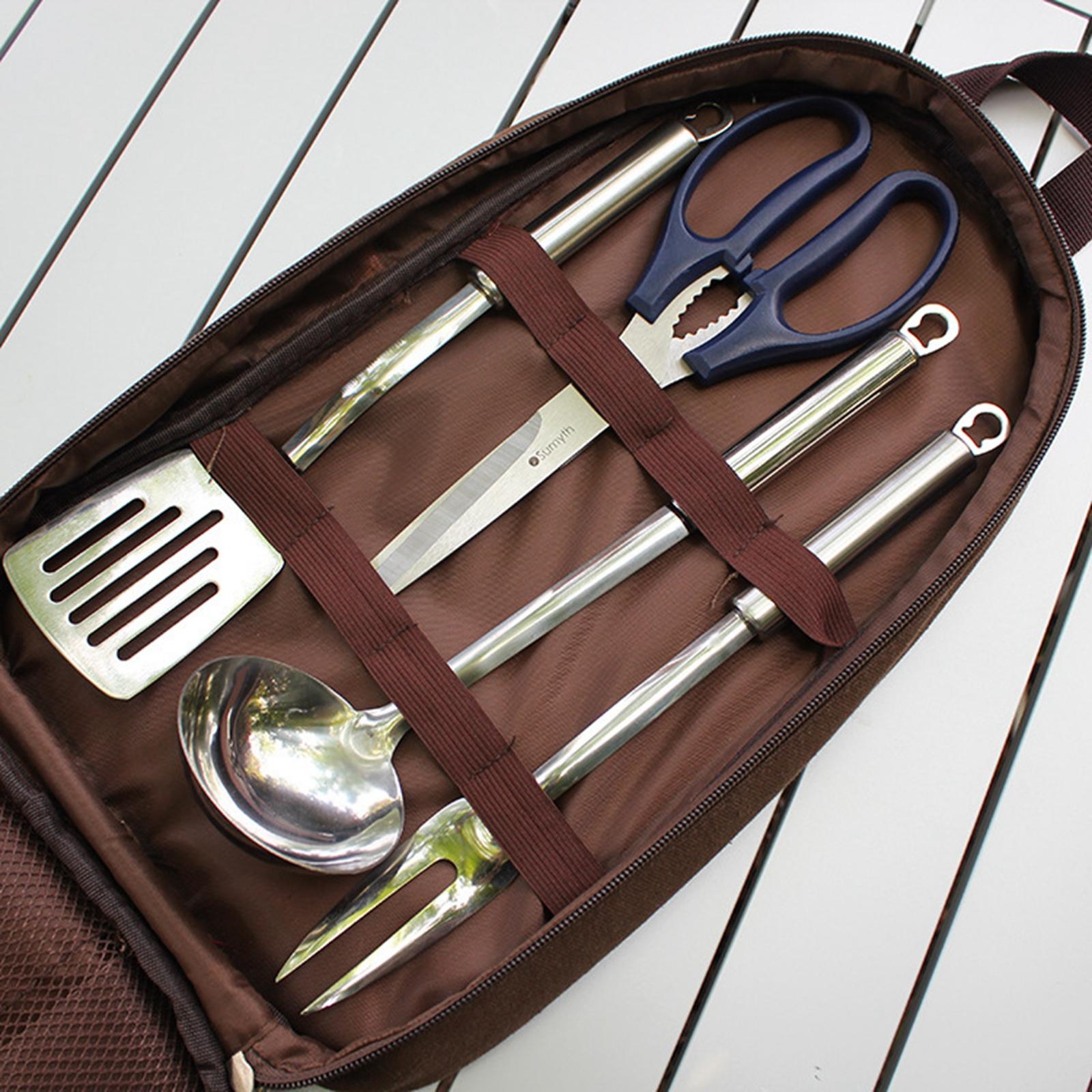 7-teiliges Camping-Küchenutens – Camping Cooking Kitchen Set Bewertung und Preis
