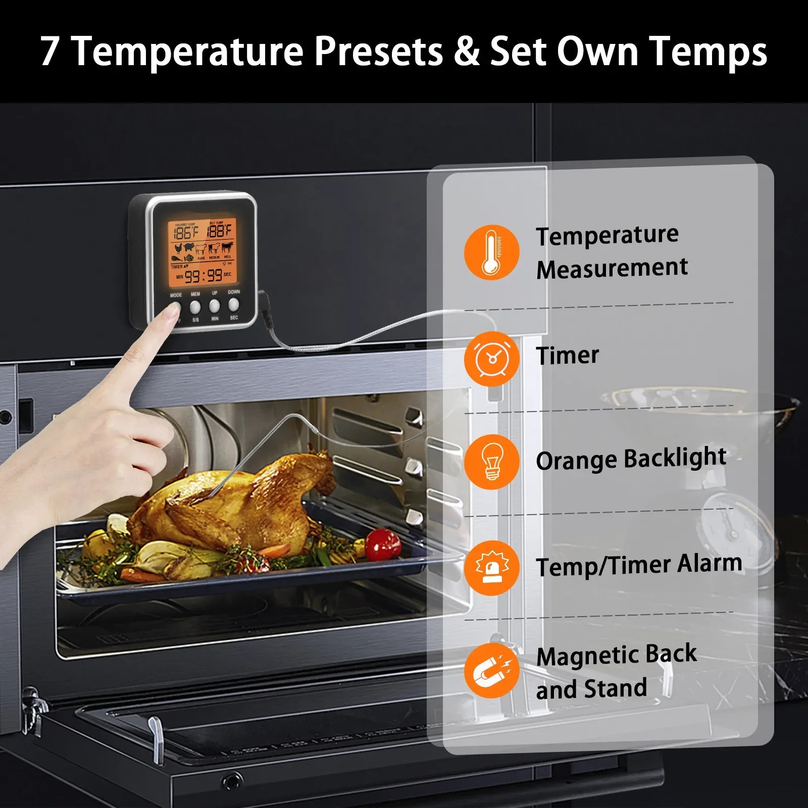 LCD-Digital-Fleischthermometer – Meat Thermometer Camp Bewertung und Preis