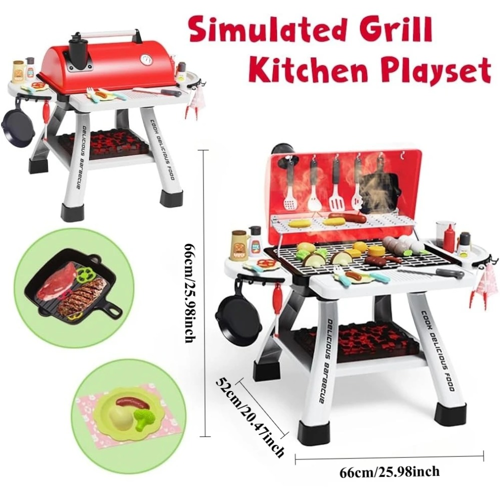 Barbecue-Grill-Spielzeug-Set f – Camping Cooking Kids Bewertung und Preis