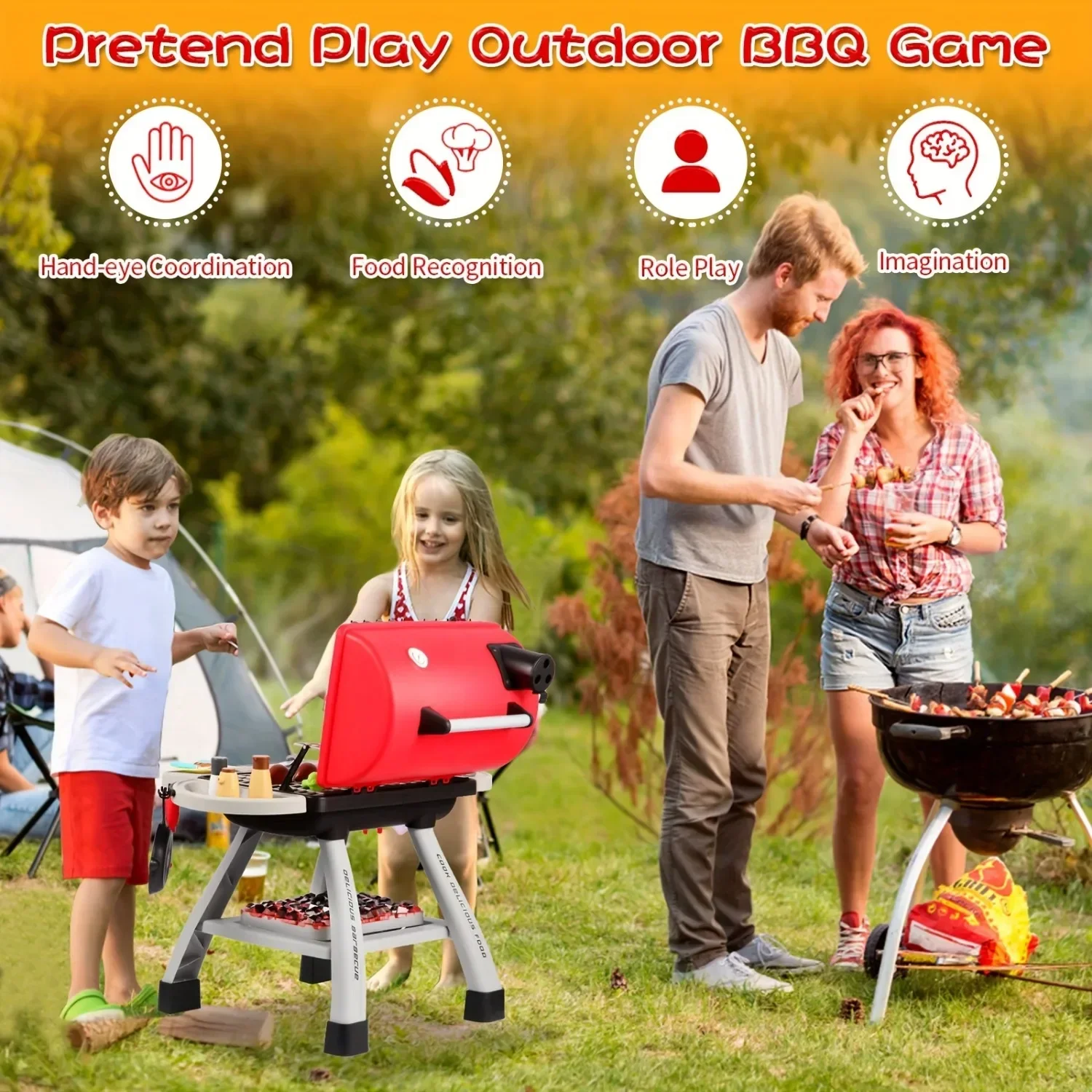 Barbecue Grill Spielzeug Set K – Camping Cooking Kids Bewertung und Preis