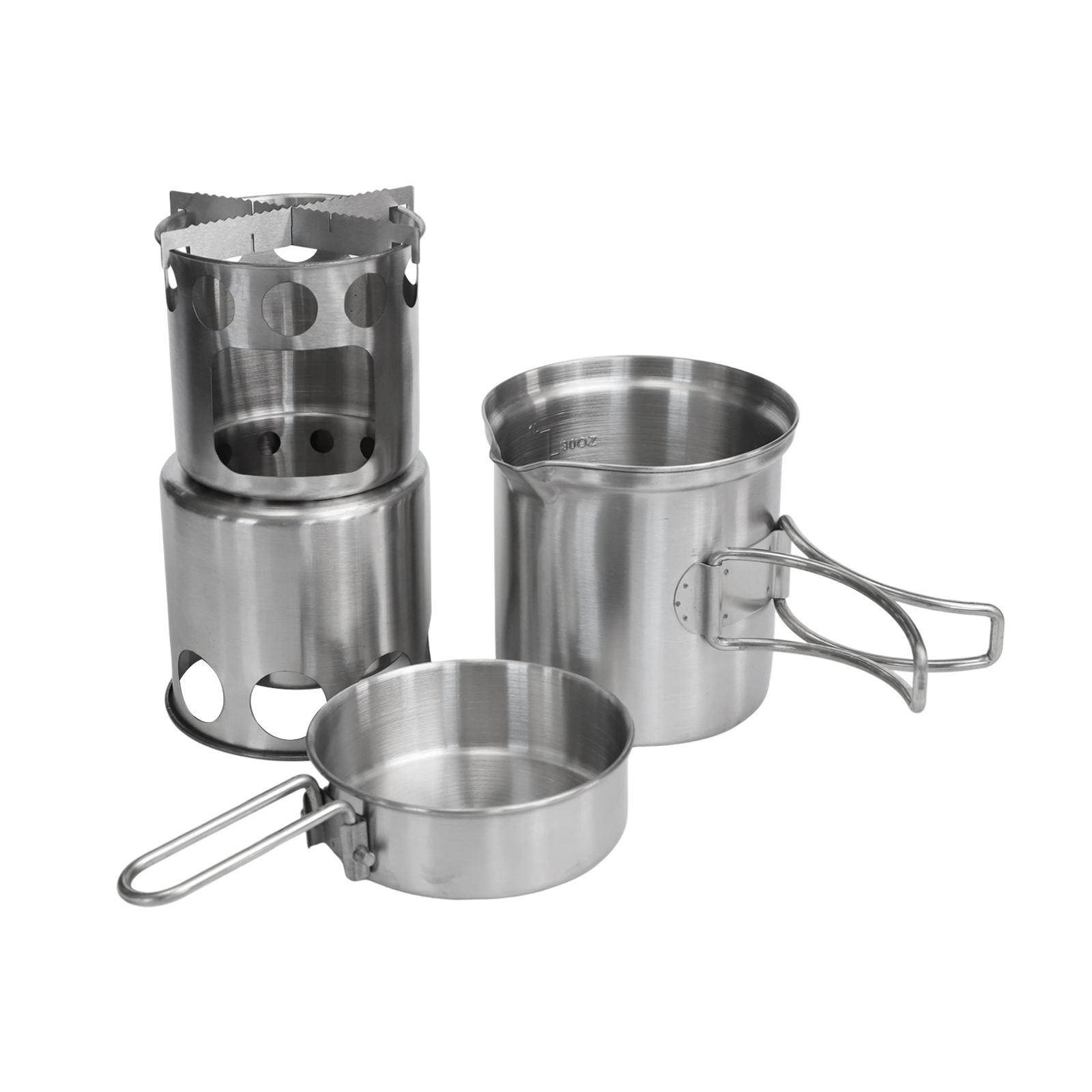 Camping-Kochgeschirr, tragbare – Camping Cooking Materials Bewertung und Preis
