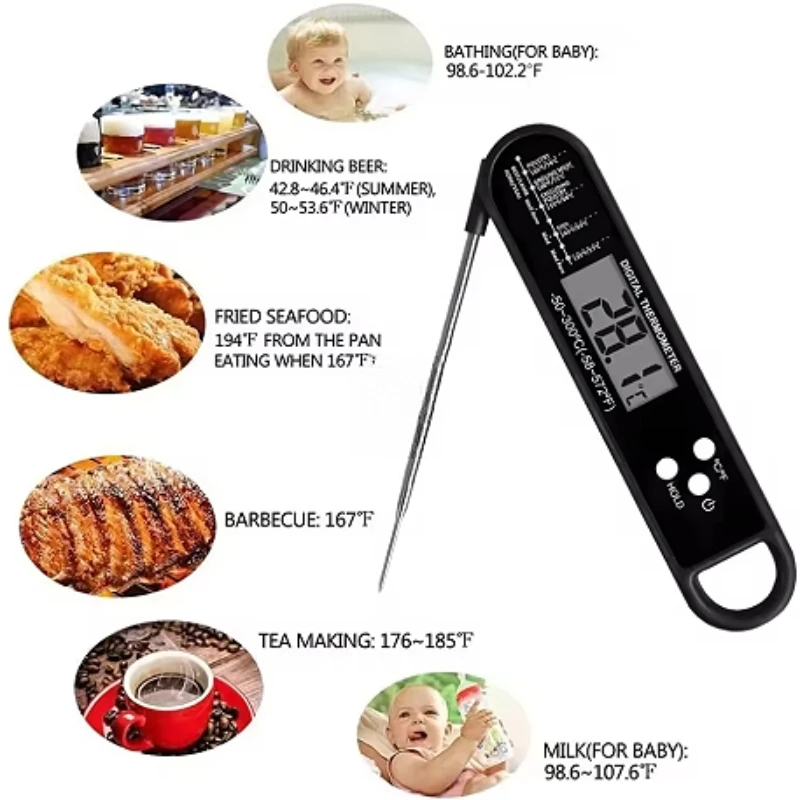 Fleischthermometer, digitales, – Meat Thermometer Camp Bewertung und Preis