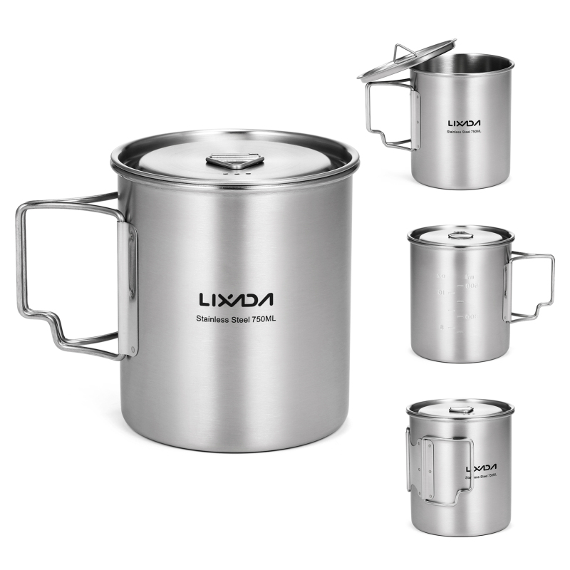 Lixada 750ml Tasse Outdoor Ede – Camping Cooking Set With Bag Bewertung und Preis